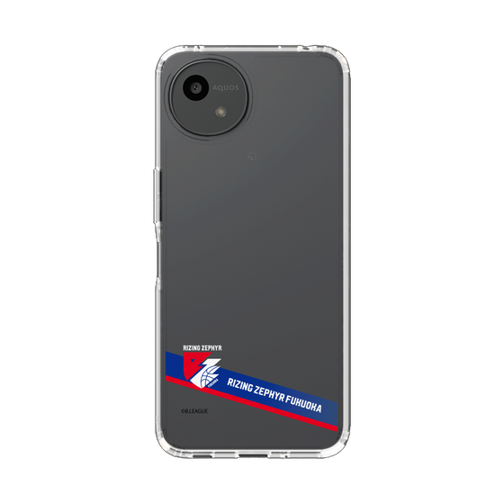 スリムプロテクションケース［ B.LEAGUE - ライジングゼファー福岡 - ラインデザイン ］