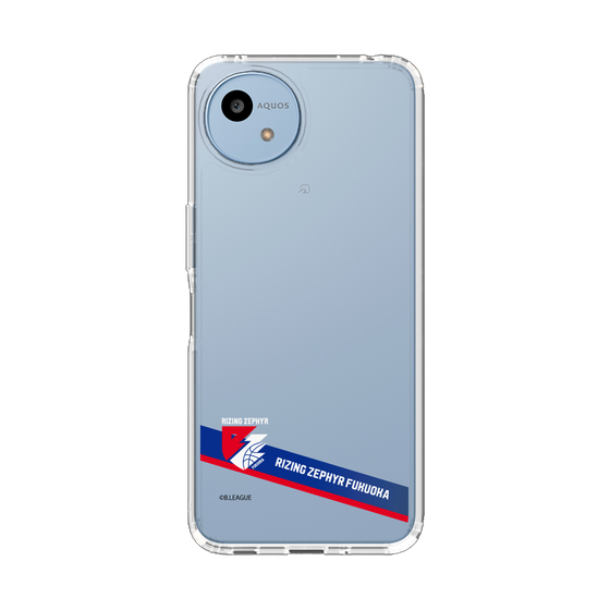 スリムプロテクションケース［ B.LEAGUE - ライジングゼファー福岡 - ラインデザイン ］