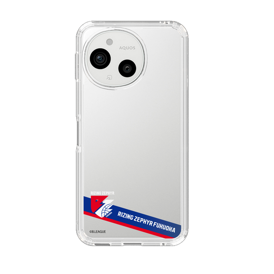 スリムプロテクションケース［ B.LEAGUE - ライジングゼファー福岡 - ラインデザイン ］