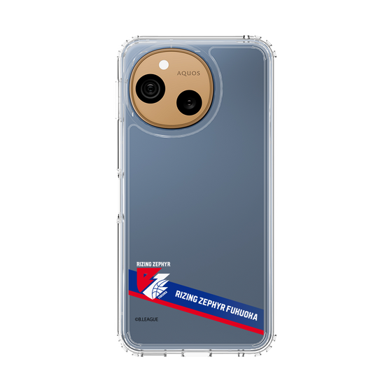 スリムプロテクションケース［ B.LEAGUE - ライジングゼファー福岡 - ラインデザイン ］