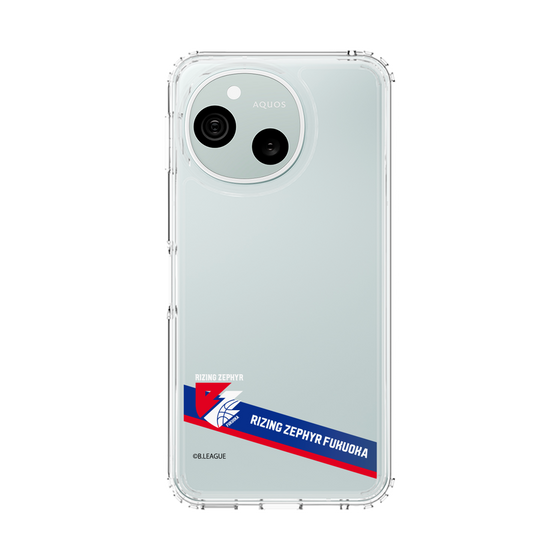 スリムプロテクションケース［ B.LEAGUE - ライジングゼファー福岡 - ラインデザイン ］