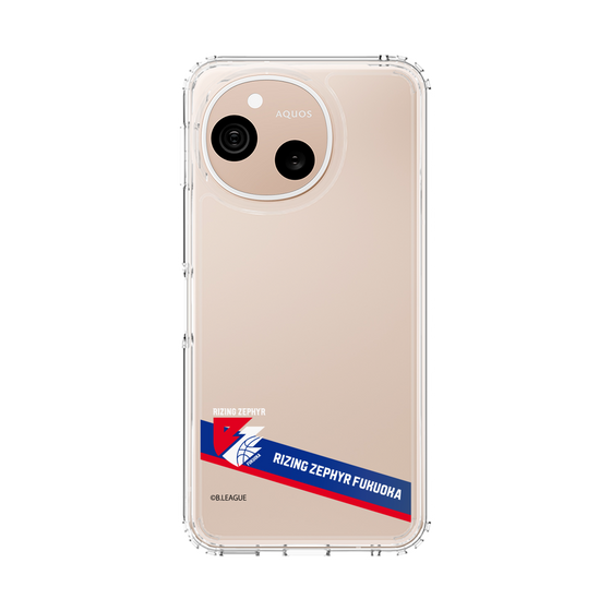 スリムプロテクションケース［ B.LEAGUE - ライジングゼファー福岡 - ラインデザイン ］