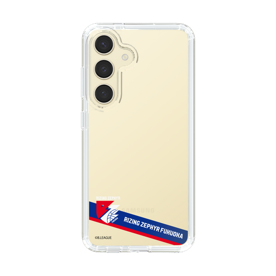 スリムプロテクションケース［ B.LEAGUE - ライジングゼファー福岡 - ラインデザイン ］