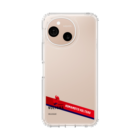 スリムプロテクションケース［ B.LEAGUE - 熊本ヴォルターズ - ラインデザイン ］