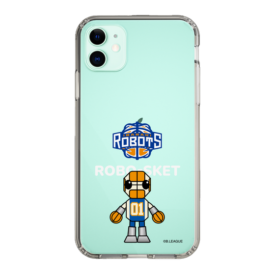 スリムプロテクションケース［ B.LEAGUE - 茨城ロボッツ - ロボスケ ］