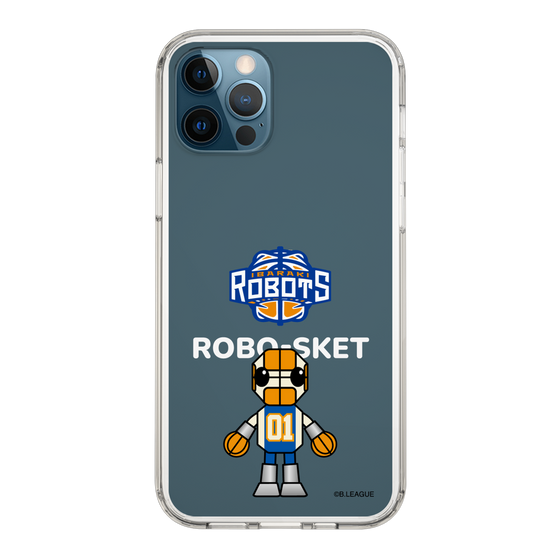 スリムプロテクションケース［ B.LEAGUE - 茨城ロボッツ - ロボスケ ］