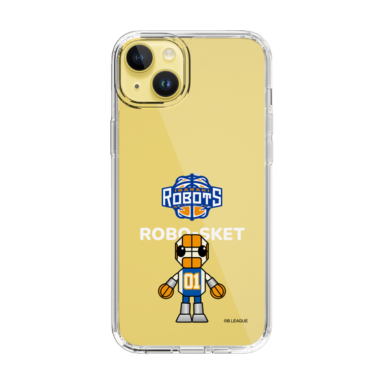 スリムプロテクションケース［ B.LEAGUE - 茨城ロボッツ - ロボスケ ］