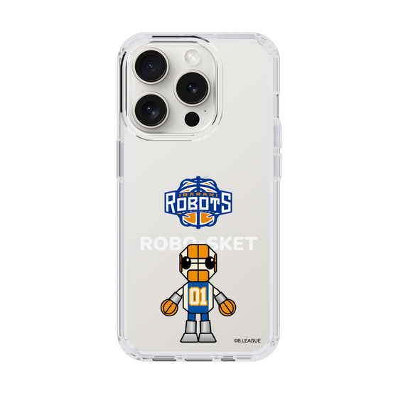 スリムプロテクションケース［ B.LEAGUE - 茨城ロボッツ - ロボスケ ］
