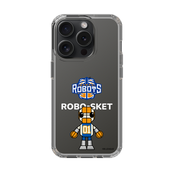 スリムプロテクションケース［ B.LEAGUE - 茨城ロボッツ - ロボスケ ］