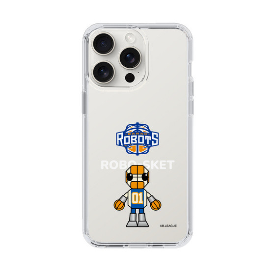 スリムプロテクションケース［ B.LEAGUE - 茨城ロボッツ - ロボスケ ］
