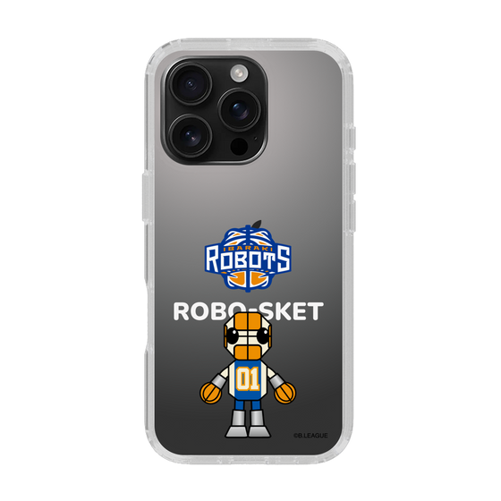 スリムプロテクションケース［ B.LEAGUE - 茨城ロボッツ - ロボスケ ］