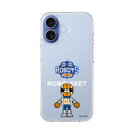 スリムプロテクションケース［ B.LEAGUE - 茨城ロボッツ - ロボスケ ］
