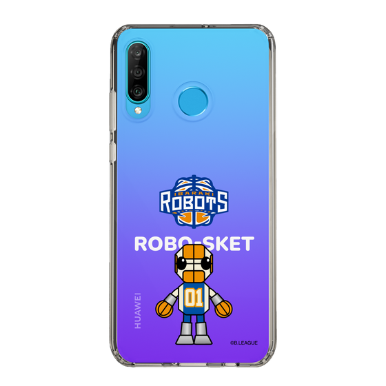 スリムプロテクションケース［ B.LEAGUE - 茨城ロボッツ - ロボスケ ］