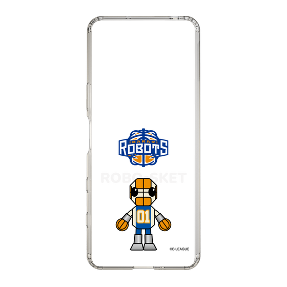 スリムプロテクションケース［ B.LEAGUE - 茨城ロボッツ - ロボスケ ］