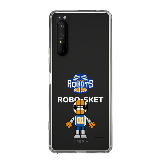 スリムプロテクションケース［ B.LEAGUE - 茨城ロボッツ - ロボスケ ］