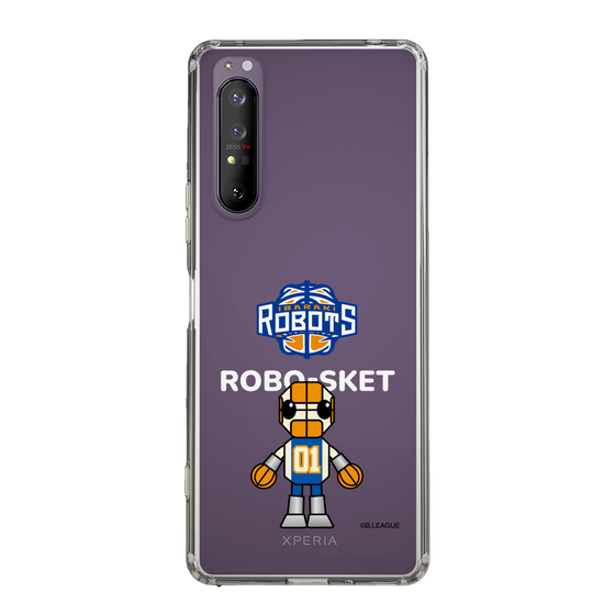 スリムプロテクションケース［ B.LEAGUE - 茨城ロボッツ - ロボスケ ］