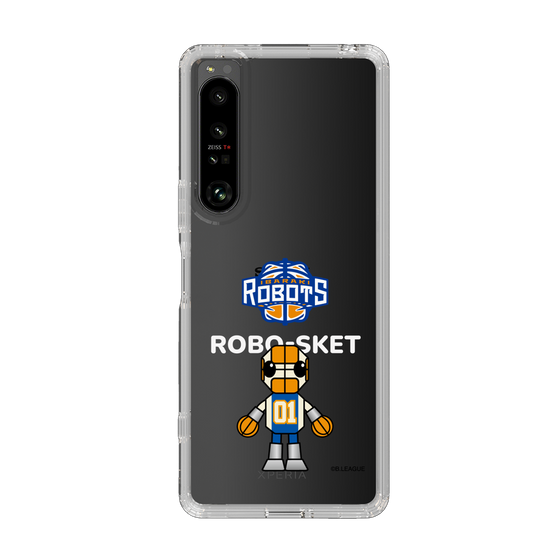スリムプロテクションケース［ B.LEAGUE - 茨城ロボッツ - ロボスケ ］