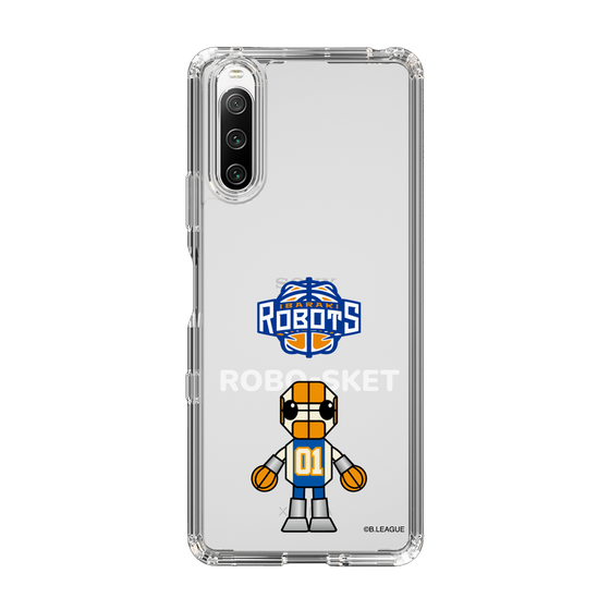 スリムプロテクションケース［ B.LEAGUE - 茨城ロボッツ - ロボスケ ］