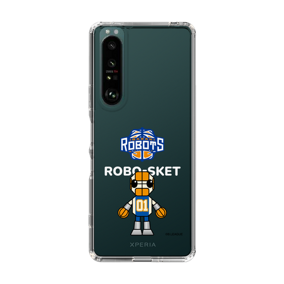 スリムプロテクションケース［ B.LEAGUE - 茨城ロボッツ - ロボスケ ］