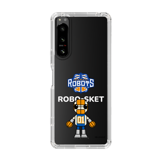 スリムプロテクションケース［ B.LEAGUE - 茨城ロボッツ - ロボスケ ］