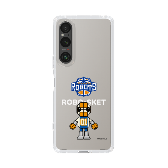 スリムプロテクションケース［ B.LEAGUE - 茨城ロボッツ - ロボスケ ］