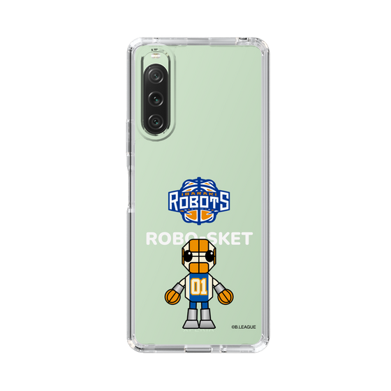スリムプロテクションケース［ B.LEAGUE - 茨城ロボッツ - ロボスケ ］