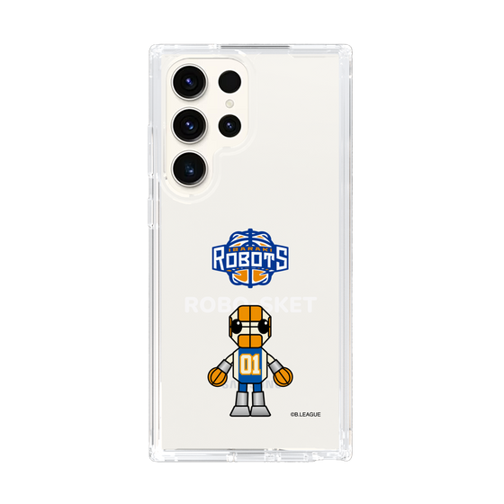 スリムプロテクションケース［ B.LEAGUE - 茨城ロボッツ - ロボスケ ］