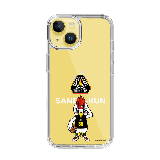 スリムプロテクションケース［ B.LEAGUE - 群馬クレインサンダーズ - サンダくん ］