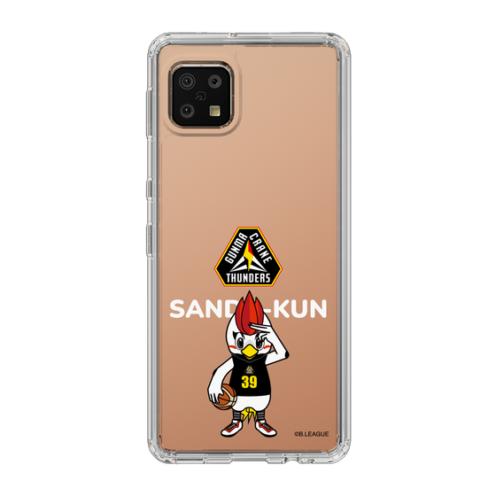 スリムプロテクションケース［ B.LEAGUE - 群馬クレインサンダーズ - サンダくん ］