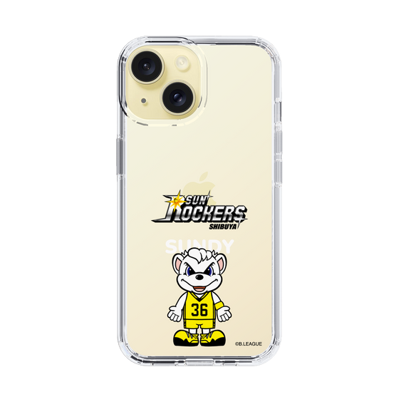 スリムプロテクションケース［ B.LEAGUE - サンロッカーズ渋谷 - サンディー ］