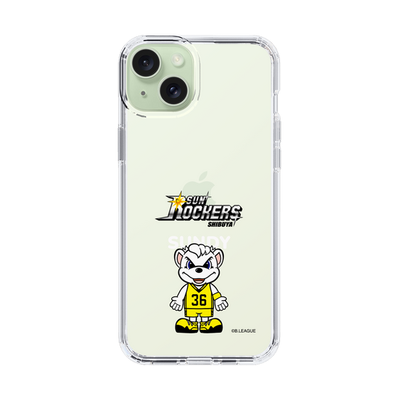 スリムプロテクションケース［ B.LEAGUE - サンロッカーズ渋谷 - サンディー ］