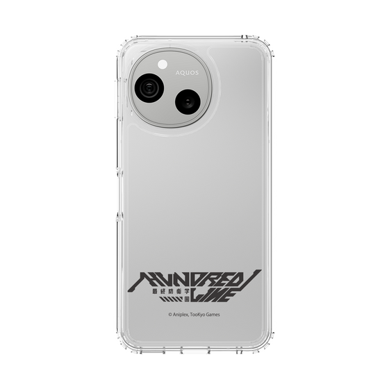 スリムプロテクションケース［ HUNDRED LINE -最終防衛学園- - ロゴ ］