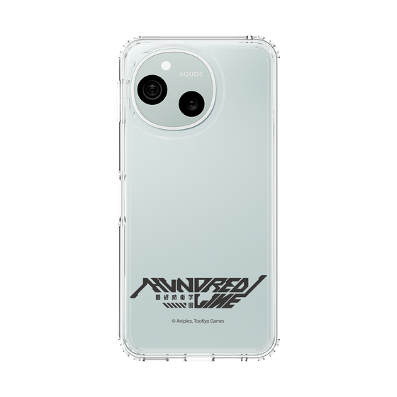 スリムプロテクションケース［ HUNDRED LINE -最終防衛学園- - ロゴ ］