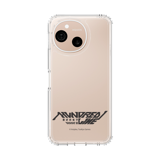 スリムプロテクションケース［ HUNDRED LINE -最終防衛学園- - ロゴ ］