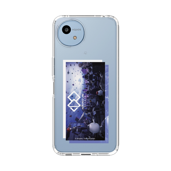 スリムプロテクションケース［ HUNDRED LINE -最終防衛学園- - ビジュアル ］