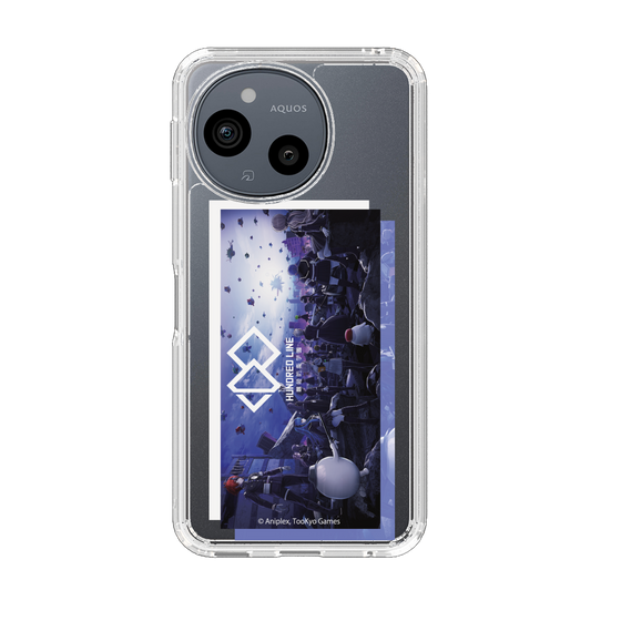 スリムプロテクションケース［ HUNDRED LINE -最終防衛学園- - ビジュアル ］