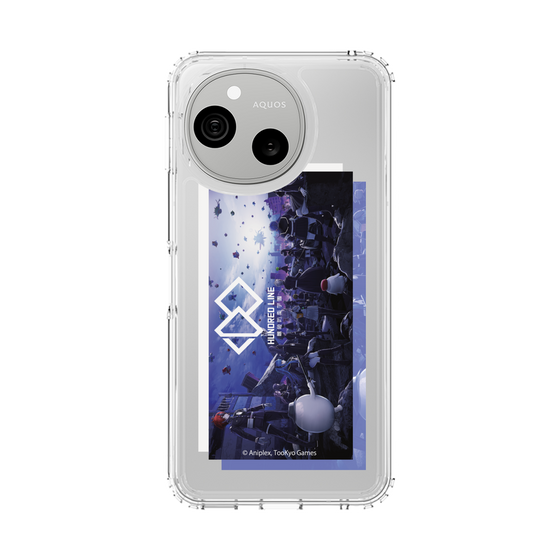 スリムプロテクションケース［ HUNDRED LINE -最終防衛学園- - ビジュアル ］