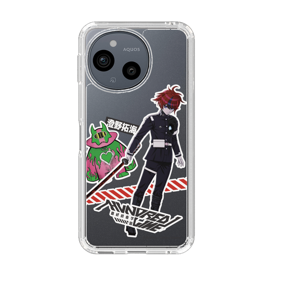 スリムプロテクションケース［ HUNDRED LINE -最終防衛学園- - ステッカー - 澄野拓海 ］