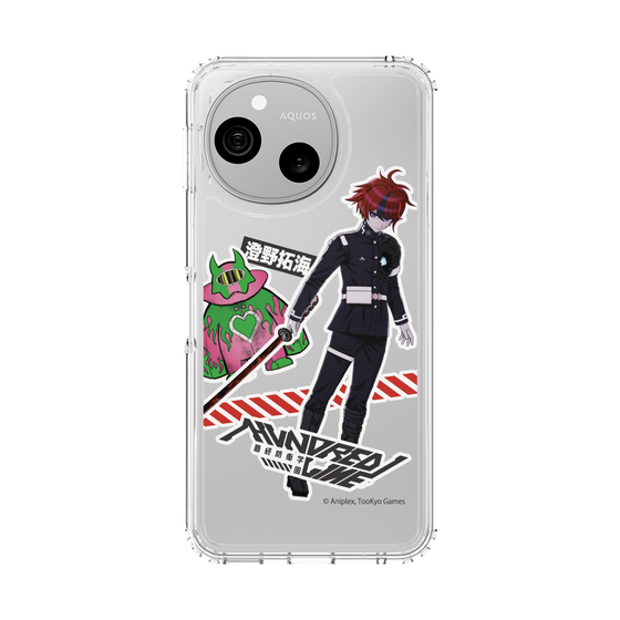 スリムプロテクションケース［ HUNDRED LINE -最終防衛学園- - ステッカー - 澄野拓海 ］