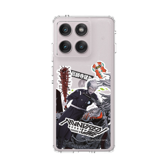 スリムプロテクションケース［ HUNDRED LINE -最終防衛学園- - ステッカー - 厄師寺猛丸 ］