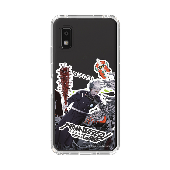 スリムプロテクションケース［ HUNDRED LINE -最終防衛学園- - ステッカー - 厄師寺猛丸 ］