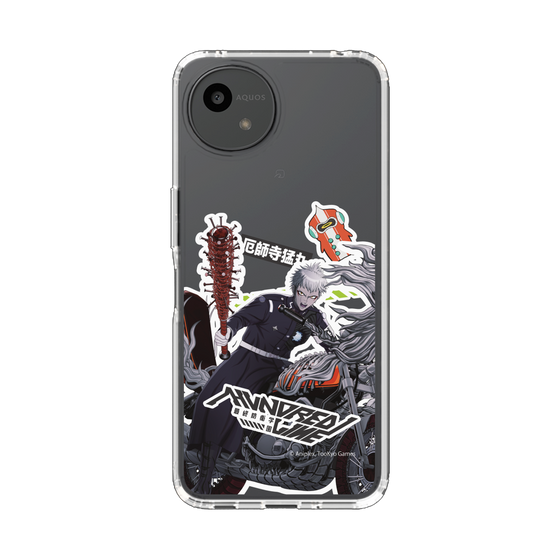 スリムプロテクションケース［ HUNDRED LINE -最終防衛学園- - ステッカー - 厄師寺猛丸 ］