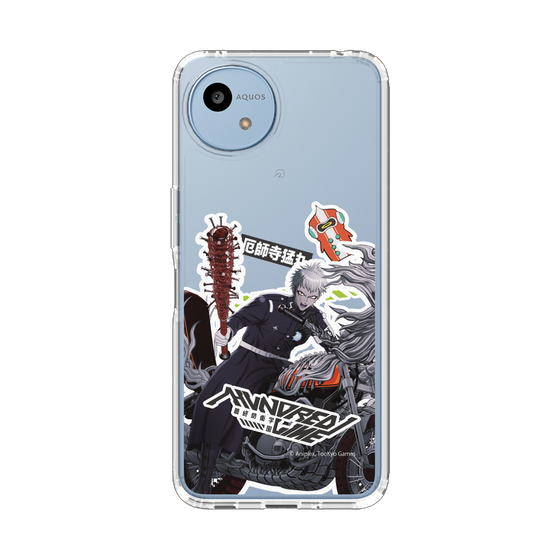 スリムプロテクションケース［ HUNDRED LINE -最終防衛学園- - ステッカー - 厄師寺猛丸 ］