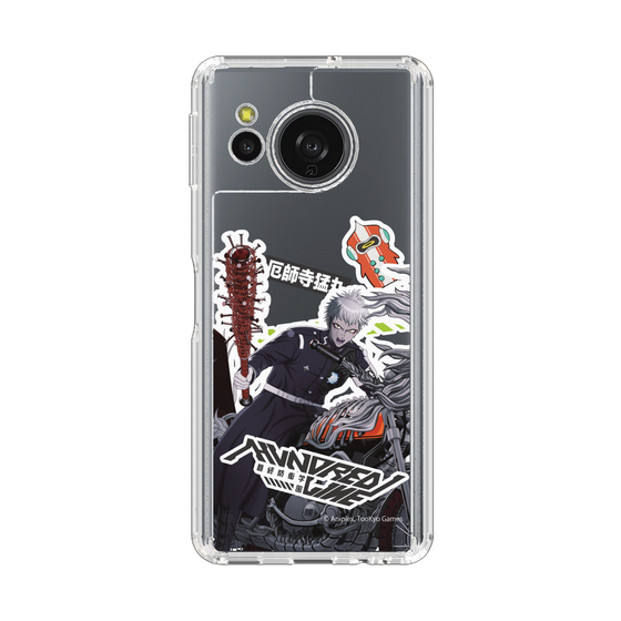 スリムプロテクションケース［ HUNDRED LINE -最終防衛学園- - ステッカー - 厄師寺猛丸 ］