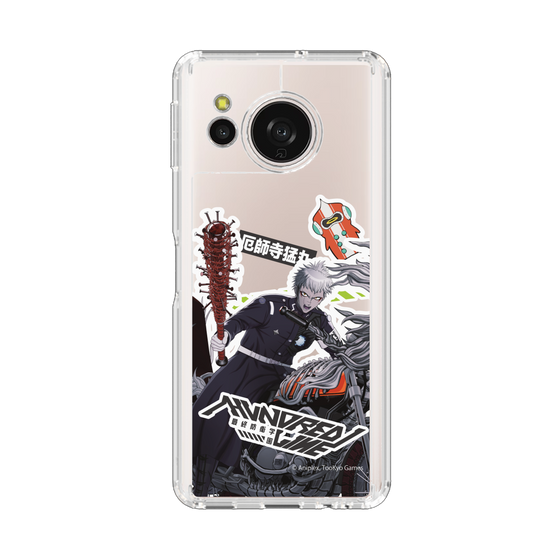 スリムプロテクションケース［ HUNDRED LINE -最終防衛学園- - ステッカー - 厄師寺猛丸 ］