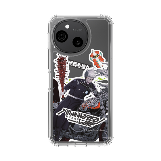 スリムプロテクションケース［ HUNDRED LINE -最終防衛学園- - ステッカー - 厄師寺猛丸 ］