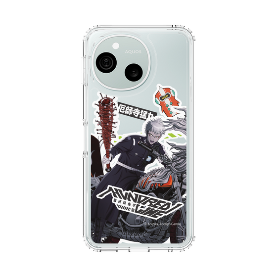 スリムプロテクションケース［ HUNDRED LINE -最終防衛学園- - ステッカー - 厄師寺猛丸 ］