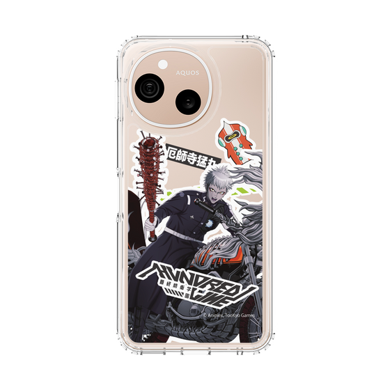 スリムプロテクションケース［ HUNDRED LINE -最終防衛学園- - ステッカー - 厄師寺猛丸 ］