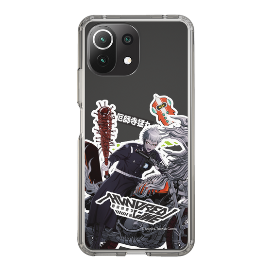 スリムプロテクションケース［ HUNDRED LINE -最終防衛学園- - ステッカー - 厄師寺猛丸 ］