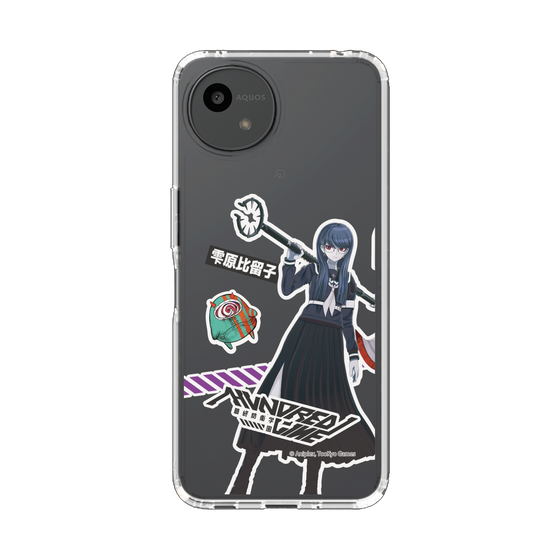 スリムプロテクションケース［ HUNDRED LINE -最終防衛学園- - ステッカー - 雫原比留子 ］